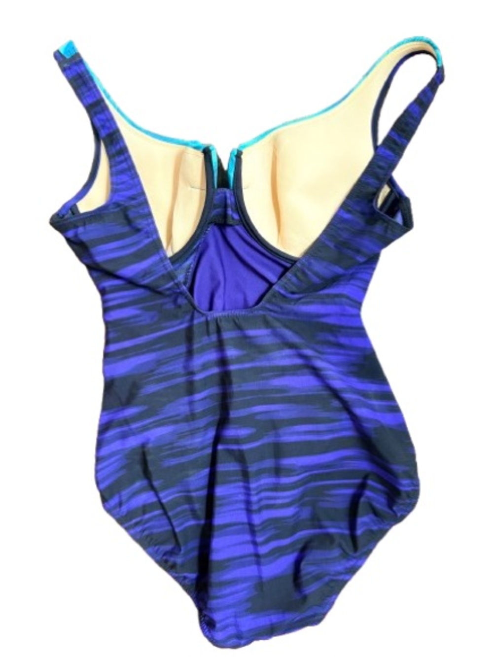 Miraclesuit Blue and Purple Ombre One-Piece Swimsuit - Picture 4 of 7